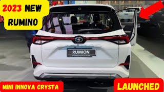 All NewToyota Rumion Launched ❗️Mini Fortuner in 8 LAKH 🇮🇳 Toyota Rumion Review 🔥 2023 [upl. by Mariann]