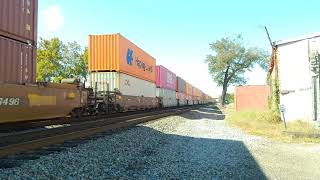 Norfolk Southern 278 makes its way Eastbound through SuffolkVa [upl. by Harts]