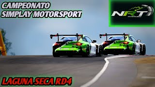 ACC CAMPEONATO SIMPLAY MOTORSPORT RD4  LAGUNA SECA  PRO  PS5 [upl. by Nabatse]