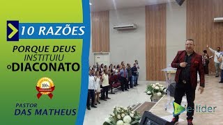 Diaconato CuiabáMT 10 segredos porque Deus instituiu o Diaconato na igreja [upl. by Newhall]