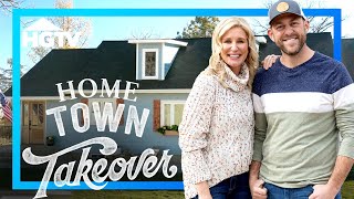 100YearOld Farmhouse Gets a Brand New Look  Home Town Takeover  HGTV [upl. by Jaymee]