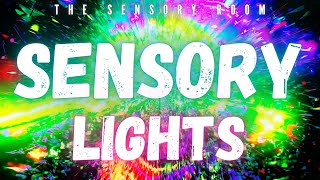 Sensory Lights  Calming Sensory Baby Sensory Lights and Sounds [upl. by Enirahtak]