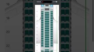 Aer Lingus A330300 seat map with business class premium economy and economy seats [upl. by Ayahs239]