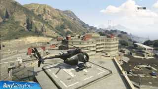 Grand Theft Auto V  Buzzard Attack Helicopter Location [upl. by Abbye586]