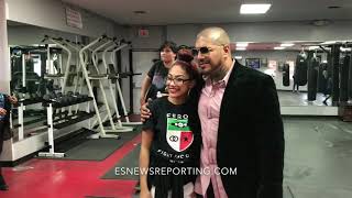 Boxing Legend Fernando Vargas Crazy Popular  EsNews boxing [upl. by Anyaled]