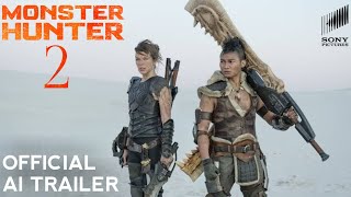 Monster Hunter 2  Trailer 2025  Milla Jovovich Tony Jaa  AI Generated [upl. by Enohpesrep]