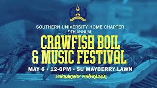 Southern University Alumni Home Chapter Crawfish Boil and Music Festival TV Commercial  2023 [upl. by Selden338]