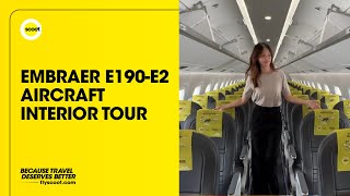 Tour of Embraer E190E2 Interior  Scoot [upl. by Negyam404]