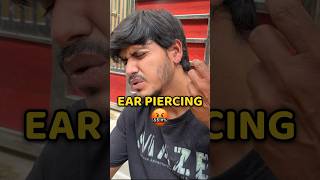 Ear piercing 🤬🎃shorts vlog minivlog [upl. by Mariande]