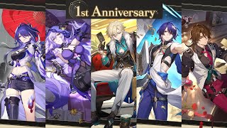 Acheron Aventurine amp other character JP VA 1st Anniversary messages [upl. by Absalom]