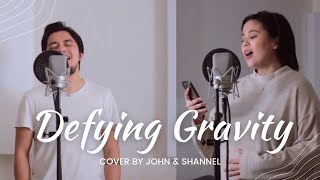 DEFYING GRAVITY Idina Menzel COVER BY JOHN amp SHANNEL CADELINA [upl. by Lamdin657]