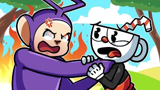 Tinky Winky Plays CUPHEAAAAAD PART 3 [upl. by Ahsats345]