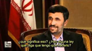 Entrevista a Mahmud Ahmadineyad  Fox News 24092010 [upl. by Xylia882]