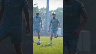 Train hustle repeat ⚽✨ Kerala Blasters Training  Kalinga Super Cup 2023 [upl. by Ididn]