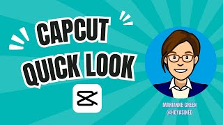 CapCut Quick Look Fast Five Tutorial [upl. by Cameron]