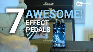 7 Awesome Effect Pedals for Electric Guitar  by Kfir Ochaion [upl. by Anna-Diana729]