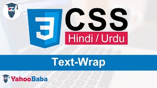 CSS TextWrap Tutorial in Hindi  Urdu [upl. by Serle489]