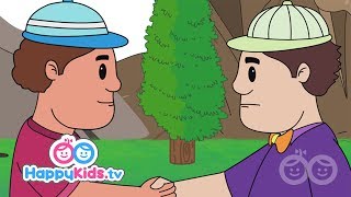 Tweedledum Tweedledee  Nursery Rhymes For Kids Happy Kids  Pattie and Pixie Show [upl. by Eirod]