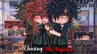 Chasing Mr Popular  BL  Gay Love  Gacha Life  GLMM  Gacha Life Mini Movie [upl. by Franza]