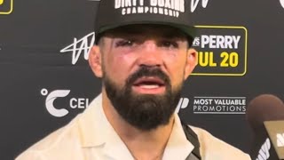 Mike Perry RESPONDS to Conor McGregor FIRING him after KNOCKOUT LOSS to Jake Paul [upl. by Ogren]