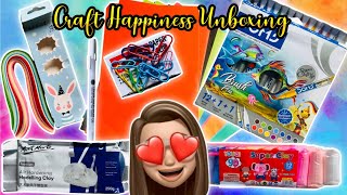 Art and Craft Stationary Haul  Craft Supplies Unboxing  My New Craft Items learnwithsabrina15 [upl. by Ardnasxela]