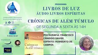 ÁUDIO LIVROS ESPÍRITAS CAP 2324 – LIVRO CRÔNICAS DE ALÉM TÚMULO [upl. by Annairba]