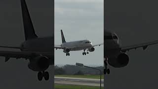 Lufthansa A 321 200 Landing Maltayoutubeshorts [upl. by Monetta]