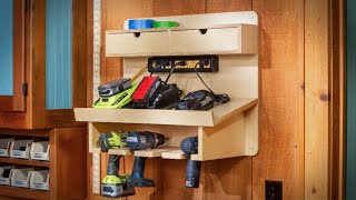 Building a Cordless Drill Charging Station [upl. by Pamella]