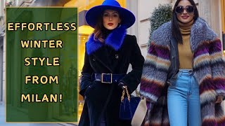 Milan Street Fashion December 2024 Italian Outfit Ideas for Winter [upl. by Ethelstan]