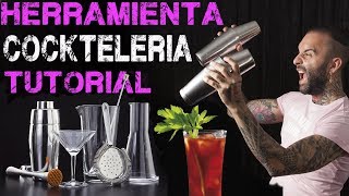 🥄 UTENSILIOS PARA BARTENDER  HERRAMIENTA COCKTELERIA BASICA 🥄 [upl. by Joelynn204]