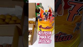 Kit festa para 10 pessoaspeguei pedido de última hora [upl. by Noemi]