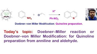 Doebnervon Millar modification for Quinoline synthesis from aniline and aldehyde Full mechanism [upl. by Ricard969]