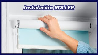 Como INSTALAR Cortinas Roller ✅ Tutorial Sencillo [upl. by Ahseet608]