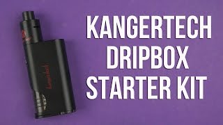 Распаковка Kangertech DripBox Starter Kit Black KRDBSKBK [upl. by Atilam]