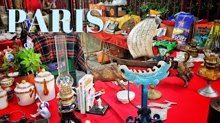 🇫🇷 WALK IN PARIS ”FLEA MARKET VANVES PARIS” EDITED VERSION 21082021 [upl. by Naira641]