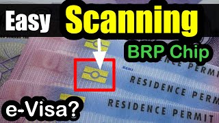 Scan Your BRP Chip for eVisa Application  Easiest way [upl. by Ursulina123]