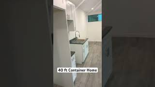 Containing Luxury—40 ft Container Home 68K80K containerhome [upl. by Ardnekat]