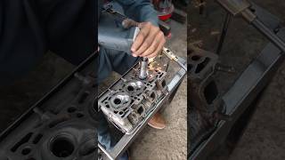 Head cylinder valve seat setting [upl. by Nicki]