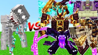 CORRUPTED CHAMPION THE GRAVEYARD VS LENDERS CATACLYSM BOSSES  MINECRAFT [upl. by Karlens]