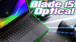 Razers Newest Optical Keyboard In a Blade Laptop [upl. by Nylavad]