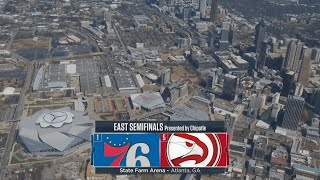 ESPN NBA Playoffs intro  PHIATL  6112021 GM3 [upl. by Hescock149]