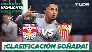 Highlights  RB Salzburg Vs Sevilla  Champions League 2122  J6  TUDN [upl. by Renard]