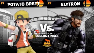 Boiling Point 7  Losers Finals  Potato Brett Pokémon Trainer vs Elytron Snake [upl. by Louella743]