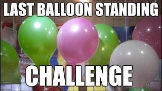 PUMP to POP  Last Balloon Standing Challenge [upl. by Amuh514]