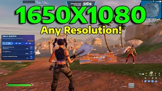 How To Get Stretched Resolution in Fortnite Chapter 5 Season 4 [upl. by Tommi573]