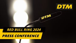 ReLive Press Conference 2  Red Bull Ring  DTM 2024 [upl. by Marijane]