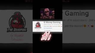 G Money Gaming [upl. by Calvo906]