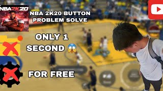 HOW TO FIX THE SCREENTOUCH ERROR OF NBA 2K20 ANDROID 1014 100 WORKED [upl. by Ailadi]