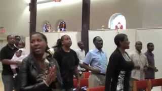 BABA NAOMBA NITEMBEE NAWE MILELE KGC WORSHIP SERVICE [upl. by Urba409]