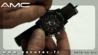 MONTRE DE PLONGÉE CAMERA HD 960P SECUTECFR [upl. by Erised8]